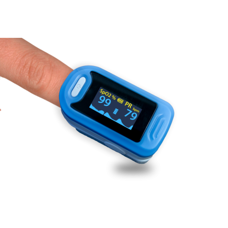 Oxymètre de pouls saturomètre numérique avec alarme – Soins Intensifs