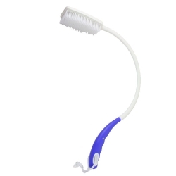 Brosse courbe | Blanc et...