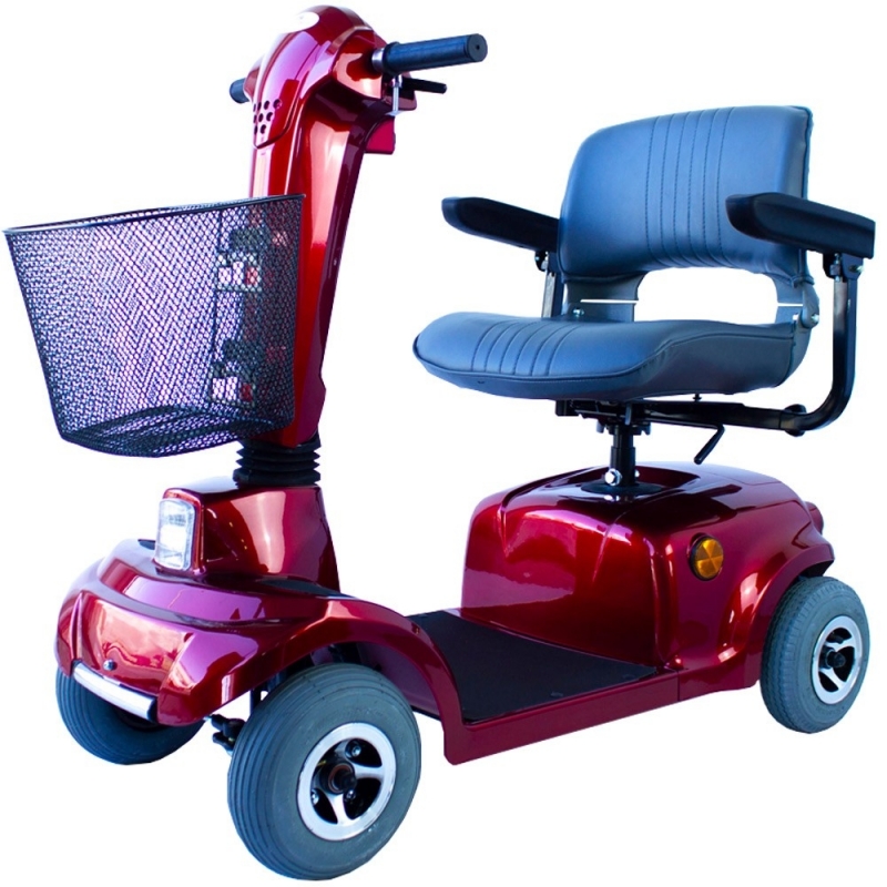 Scooter de mobilité télécommandé, système d'amortissement, siège