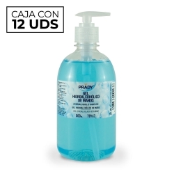 12 flacons de 500 ml de gel...