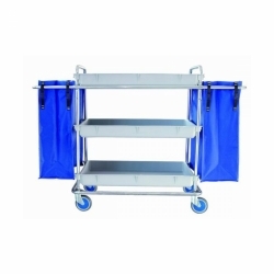 Chariot à linge avec 2...